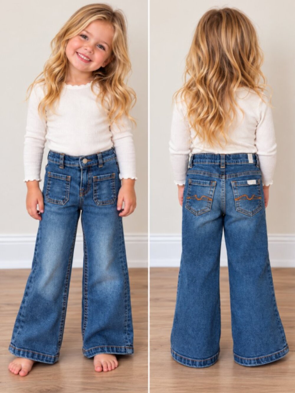 7 For All Mankind 4T toddler jeans